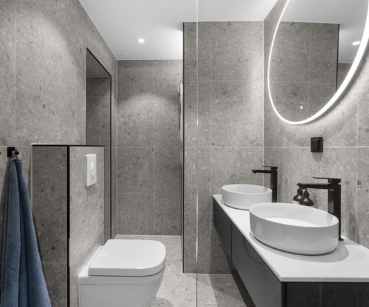Moderne baderomsdesign i Kampen, Oslo: Vårt nyeste prosjekt!